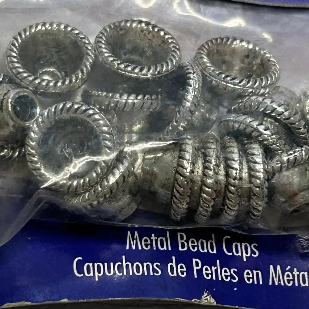 Blue Moon Beads Silver Findings Lot Butterfly Caps Clasps